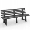 Bica Garden bench Olimpia 150x53x77cm pilkas