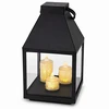 Saska Garden Žibintas lampionas LED 25 cm 3 žvakės Saska Gift & Decor