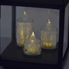 Saska Garden Žibintas lampionas LED 25 cm 3 žvakės Saska Gift & Decor
