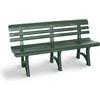 Saska Garden Sodo suolas Olimpia 150x53x77cm žalias 8003723500897
