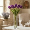 Saska Garden Violetinis tulpė 31 cm pavasario dekoracija