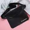 Wozinsky WWS-01 Atsparus vandeniui PVC Waist Bag - Juodas