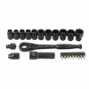 SATA Rinkinys 24 KLUCZY NASADOWYCH PRZELOTOWYCH X6