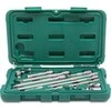 Prailginimų, šarnyrų ir adapterių rinkinys Sata ST09545G; 16 vnt.