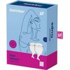 Satisfyer Feel Secure Menstrual Cup - Flexible Medical-Grade Silicone, Size M