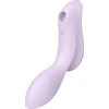 „Satisfyer SATISFYER_Curvy Trinity 2“ oro pulsuojantis vibratorius, violetinis