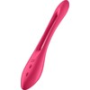 SATISFYER ELASTIC JOY RAUDONA