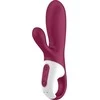 Satisfyer Hot Bunny Warming Dual Motor Intimate Device Rožinė Bluetooth