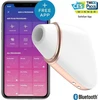 Satisfyer Meilė Trikampis oro impulsas stimuliatorius &amp; amp; Vibracijos interaktyvus Baltas vibratorius