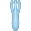 Satisfyer Threesome 4+ Lay-On Intimate Device with App Control Rožinė