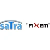 Satra ir Fix-em gamintojų logotipai