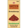 Baltojo santalo eterinis aliejus Sandalwood, Sattva Ayurveda, 10ml