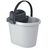 Sauber Oval bucket with flat push button Eco Ego