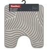 Sauber Dywanik WC 50x55cm šviesiai pilkas/sidabrinė (24820155)