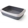Savic Tualetas su rėmu ISIS, stačiakampis , 50x37x14 cm baltas/pilkas