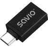 Savio Adapteris USB-A 3.1 (F)-USB-C 3.1 (M) AK-80