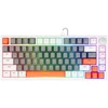 Savio ASTRAL Baltas JADE 3 COLOURS klaviatūra Gaming USB QWERTY US International
