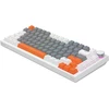 Savio ASTRAL Baltas JADE 3 COLOURS klaviatūra Gaming USB QWERTY US International