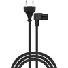 Savio maitinimo kabelis SAVIO CL-179 Maitinimo kabelis 2pin, C7 kampinis 5m