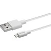Kabelis USB Savio USB-A - USB-A 1 m Baltas (CL-192)