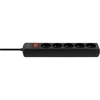 SAVIO LZ-16 Listwa przeciwprzepięciowa automatinė 5 gniazd, 1.8m