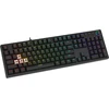 SAVIO STYX mechaninė klaviatūra, Outemu ruda, su karštuoju keitimu, RGB