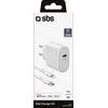 SBS Mobile Įkroviklis 1 x USB-C 3 A (TETRKITPD20LIGW)