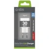Įkroviklis SBS Mobile SBS PD Reiselader UltraSlim 30W USB-C GaN baltas