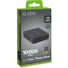 SBS 10,000 mAh power bank su Power Delivery technology juodos spalvos