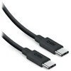 SBS USB-C do USB-C Kabelis nylonowy 2m 240W juoda (LACABLEBRDTCC2M240K)