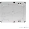 Scame Paviršiniai konstrukciniai skirstomieji įrenginiai 2x16A/5P 2x230V 11 modulių IP44-54 Enerbox Scame 633.1122 pilka