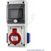 „Scame“ skirstomoji spintelė su 1X32A/380V 3P+N+E 2X230V 4 MOD632.3W „Scame“