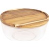Scandinavian Home Szklana miska su dangteliu HOME Small