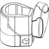 Scangrip plastikinis laikiklis stovui / trikojui Scangrip O28 mm