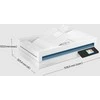 Skeneris Hewlett Packard (HP) HP SCANJET N6600FNW1 - 100 PPM TOUCHSCREEN