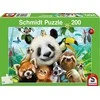 Schmidt Spiele Schmidt Dėlionė 200 vnt. - Linksmi gyvūnai