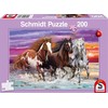 Schmidt Dėlionė 200 vnt. - Trys laukiniai arkliai