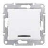 Schneider Electric Sedna 1-polius apšviesta balta SDN1400121