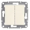 Schneider Electric Schneider EPH0301423 ASFORA žvakidės jungiklis be rėmelio kreminė EPH0301423