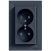 Schneider Electric ASFORA Nest 2x2P + PE antracitas (EPH9800271)