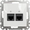 Schneider Electric GN.KOMP.2XRJ45 6UTP Baltas SEDNA DES