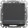 Schneider Electric GN.1-KR.Z/U IP44 Juodas ANTRA.SEDNA DESIGN