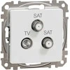 Schneider Electric GN.TV / SAT / SAT END.4DB Baltas SINGLE DES