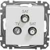 Schneider Electric GN.TV / SAT / SAT END.4DB Baltas SINGLE DES
