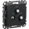 Schneider Electric GN.TV/SAT/SAT KO.4DB Juodas AN.SEDNA DES