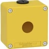 Schneider Electric Harmony XAP Control box, tuščia, geltona, 1 skylė, XAPK1201