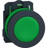 Schneider Electric Harmony XB5 plokščias plastikinis mygtukas. žalias fi30 automatinis grąžinimas nepažymėtas 1Z XB5FA31