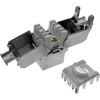 Schneider Electric „Keystone“ lizdas, RJ45, be įrankių, ekranuotas, kat. 6A, Q-LANTEC
