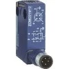 Telemecanique Sensors „Schneider Electric“ ribinio jungiklio korpusas 1P veržliarakčio metalinis M12 4 kontaktų (ZCMD21M12)