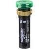 Schneider Electric Signalinė lempa 12mm žalia 24V nuolatinės srovės (XVLA333)